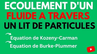 Comprendre COMMENT établir les EQUATIONS de KozenyCarman et de BurkePlummer [upl. by Ethelin243]