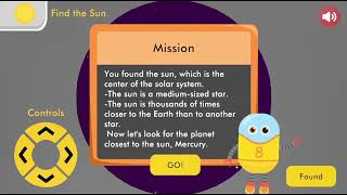 Science Game for Grades 68  Our Solar System  AI Space Explorer [upl. by Aisenat]