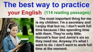 Reading Practice Improve your pronunciation in English [upl. by Sletten582]