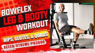 Bowflex Booty Workout  Leg Day 2  30 sets of Hips Glutes amp Quads [upl. by Jerad92]