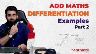 Differentiation  Examples O Level  IGCSE Part  2 [upl. by Hceicjow624]