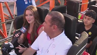 Houston Rodeo 2023 Checking out the carnival rides [upl. by Rosol927]