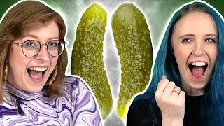 Irish People Try Gourmet American Pickles [upl. by Paula537]