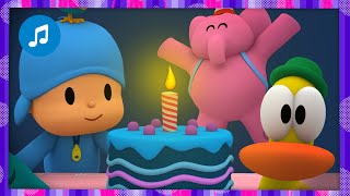 🎂 Cumpleaños feliz  Otras Canciones Infantiles de Cumpleaños  Música para Niños  Pocoyó [upl. by Ynaffik]