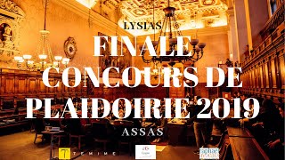 CONCOURS DE PLAIDOIRIES ASSAS lysias 2019  BEST OF [upl. by Atikal706]