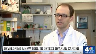 OCRA Researchers Using AI Technology to Develop Blood Test to Detect Ovarian Cancer WNBC TV Feb14 [upl. by Alphonse]