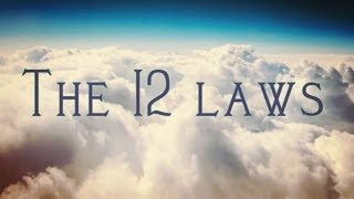 The 12 Universal Laws That Governs Our Lives Create Your Life [upl. by Gaulin]