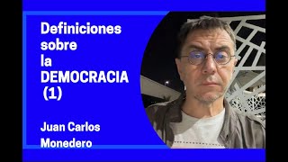 SOBRE DEMOCRACIA 1 [upl. by Nodnarg]