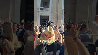 Papst Franziskus Live bei der Audienz der Romwallfahrt der Ministranten [upl. by Shellie229]