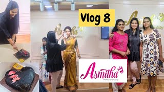 Day 8 Full Vlog Asmitha Makeover Artistry Professional class  Thirumeni Makeup  Coimbatore vlog [upl. by Cordie]