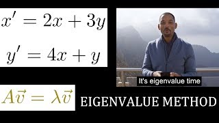 8 Eigenvalue Method for Systems  Dissecting Differential Equations [upl. by Binky]