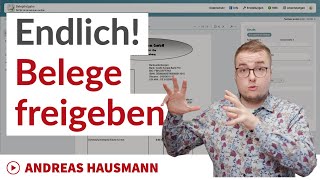 So gibst du Belege in DATEV Unternehmen online frei  Rechnungen prüfen über Belegfreigabe online [upl. by Fry]