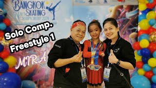 Solo​ Comp Freestyle​ 1 🥈Silver​ Medal​ Bangkok Skating​ ​Naka​ Championships​ 2024 [upl. by Llerihs]