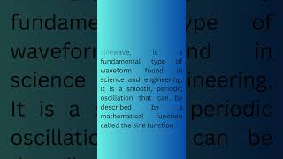 Sinusoidal Waveform [upl. by Aniuqahs]