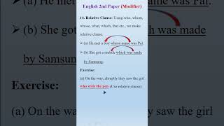 Modifier Part14 english modifier hsc spokenenglish englishgrammar [upl. by Zweig]