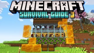 Automatic Honey Farming ▫ Minecraft Survival Guide S3 ▫ Tutorial Lets Play Ep74 [upl. by Eytak]