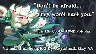 Meeting White Lily Cookie White Lily Cookie ASMR Roleplay F4ACookie Rune Kingdom [upl. by Aisatan809]