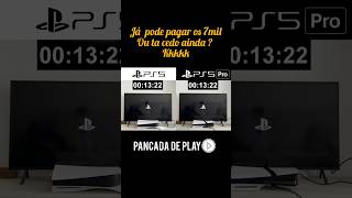 A velocidade Já pode ou tá cedo PS5 PRO vs PS5 [upl. by Burgener717]