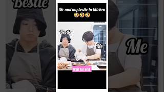 My cooking talent 🤭😄😂bts funny jimin jungkook armygirl viralshort [upl. by Sldney]