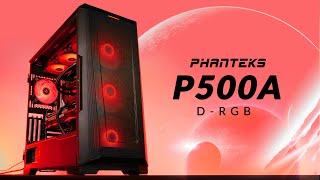 Phanteks P500A DRGB Review  Best Mid Tower Case [upl. by Nolyaw]