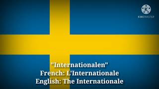 Internationalen  LInternationale The Internationale Swedish Lyr Vers amp English Translation [upl. by Arvad760]