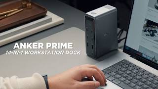 Anker Prime Workstation 14in1  This Dock Does It All [upl. by Hewart340]