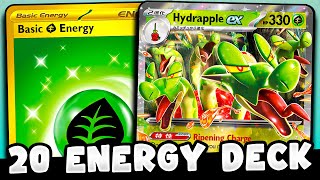 My 20 Energy Hydrapple ex Deck CRUSHES Meta Decks [upl. by Grory]