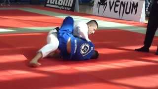 Caio Terra vs Marek Zbróg  IBJJF British National 2015  Black Adult  Open [upl. by Chrissa654]