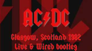 ACDC  Live Wire  Live Glasgow 1982 [upl. by Imhskal]