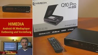 HIMEDIA Q10 Pro Mediaplayer Outboxing Test  Vorstellung [upl. by Anem768]