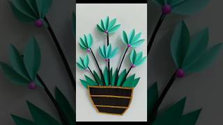 Beautiful handmaking paper craft ideaspaper wall decoration ideas paperwallhangingcraftideas [upl. by Aninad]