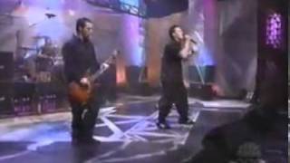 Papa Roach Broken Home Live on Jay Leno2000 [upl. by Nudnarb]