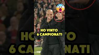 Guardiola viene UMILIATO dai tifosi del LIVERPOOL 💔guardiola [upl. by Lichter]