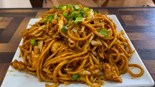 Chicken Chowmein with Egg Fried Rice Recipe  Shanghai Chinese Restaurant [upl. by Amar294]