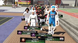 So I played with a Ruffles winner in NBA2K19 unlimited boosts are OP [upl. by Bollen]