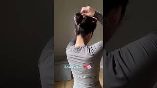 Do instead ✅✨ Bouncy Bun 🎀😍subscribtreandinghacksviralvideotrendingshortshaircareshortvideo [upl. by Berthe]