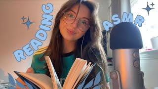 ASMR Book reading Alice in Wonderland Chapter 3💙 book triggers whisperso [upl. by Derfla]