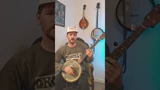 Beginner Banjo Lesson  How to play Upstroke  Seeger Style banjo clawhammer banjotechnique [upl. by Gunthar]