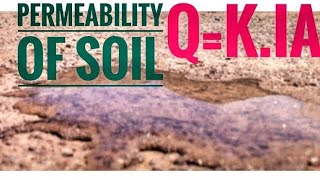 Permeability Of Soil In Hindi [upl. by Cleodel]