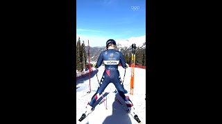 BTS of LindseyVonn training with the US Ski Team in Copper 👀 [upl. by Nobe]