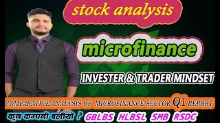 COMPREHENSIVE ANALYSIS OF Q1 REPORTS FOR FY 208182  A CLOSER LOOK AT MICROFINANCE nepseupdete [upl. by Kinna]