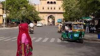 Streets of Jaipur The Pink City Hawa Mahal City Palace Amer Fort … [upl. by Fee]