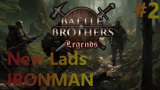 This Did Not Pass the Vibe Check  Battle Brothers Legends mod Ironman Ep2 [upl. by Leiahtan]