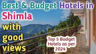 Top 5 Best Budget Hotel in Shimla near Mall Road  Shimla Budget Hotel  Lets go to travel [upl. by Nilson]