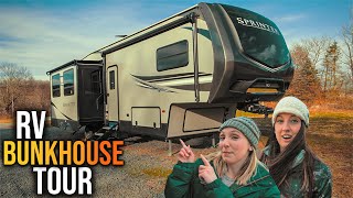 PERFECT RV For a Family Keystone 32FWBH RV Bunkhouse Tour [upl. by Olegnaid705]