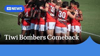 AFL premiership player Marlion Pickett helps turn fortunes of NTFL team Tiwi Bombers  ABC News [upl. by Elolcin]