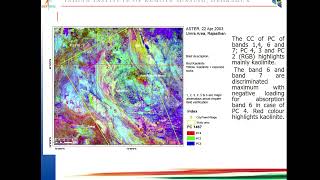 Advances in Hyperspectral RS and spectroscopic analysis for mineral exploration by Mrs Richa Sharma [upl. by Corine303]