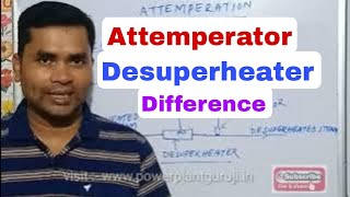 Attemperator and Desuperheater Difference  BOE Exam preparation [upl. by Sapowith456]