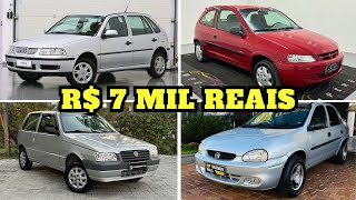 CARROS POPULARES À VENDA A PARTIR DE 7 MIL REAIS [upl. by Ileyan262]