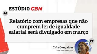 Relatório com empresas que não cumprem lei de igualdade salarial será divulgado em março [upl. by Ponton]